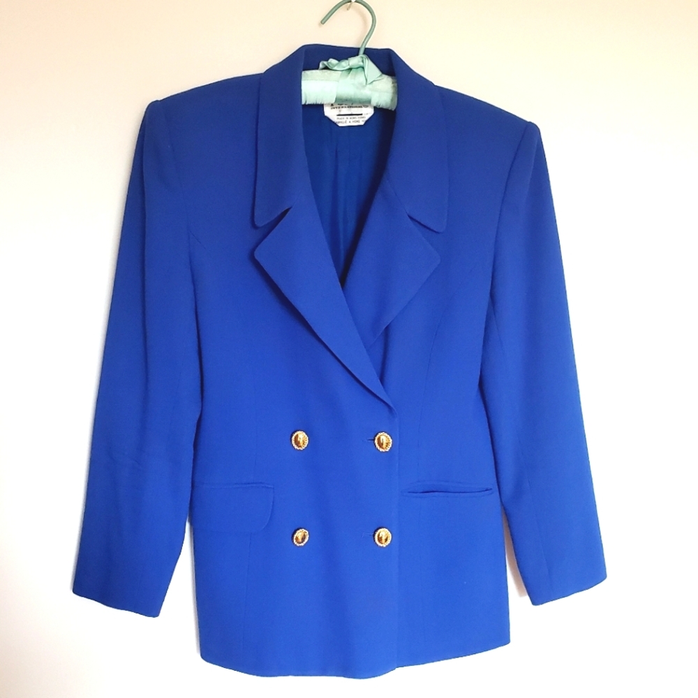 Ports 1961 Vintage Wool Blazer, Size 6